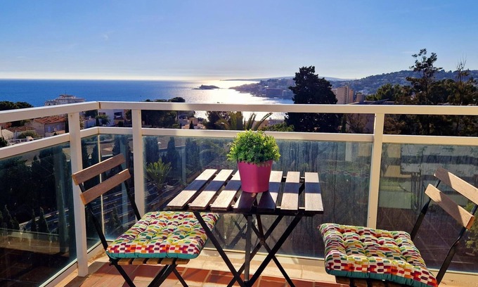 Calamayor Apartamento | Apacible estancia con vistas al mar y parking. Piso 2 Habitaciones en Cala Major
