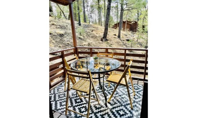 Ruidoso Casa | ★ Peaceful Timber Chalet ★ 2bd- private deck
