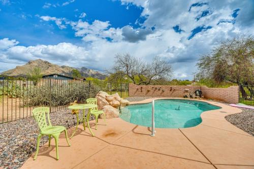 Rancho Feliz Casa | Peaceful Tucson Home with Pool 10 Mi to Downtown!