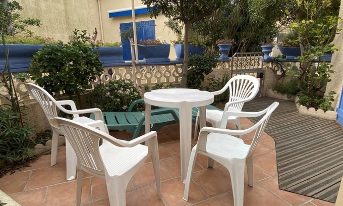 La Jetee Apartamento | Villas tranquilas a 400m de la playa para 4 personas