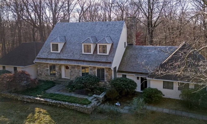 Redding Ridge Casa | Peaceful Vintage Home with Private Lake in Redding, CT.