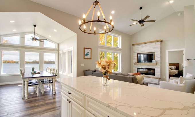 Detroit Lakes Casa | Pearl Lake Retreat w/ Dock & Stunning Views!