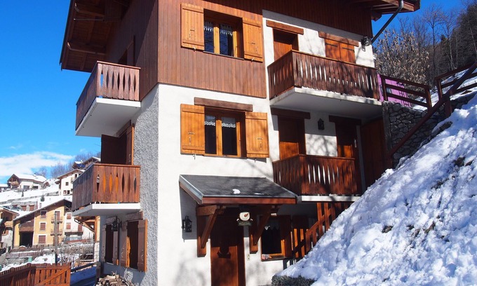 Peisey-Nancroix Chalet De Esquí | Peisey Vallandry Apartamento para 9 en chalet de 100m RM Lonzagne Paradiski