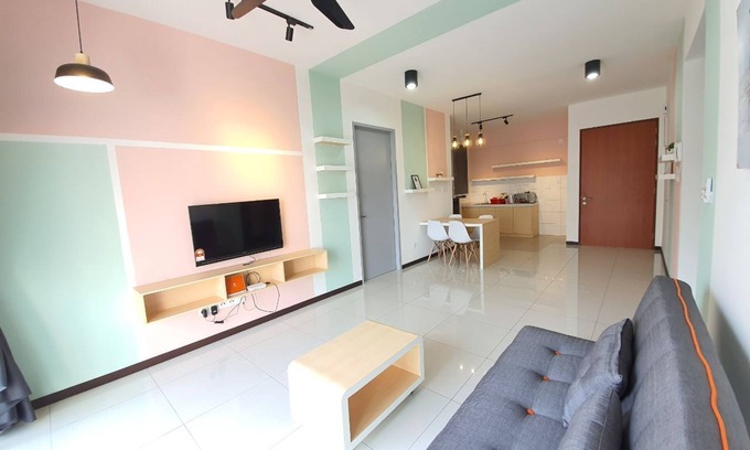 Kampung Bagan Dalam Condominio | Penang Sentral | Butterworth | 8 pax Cozy Getaway |
