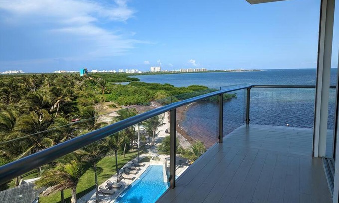 Cancún Apartamento | Peninsula Luxury Apartments with ocean front and espectacular views - no pets