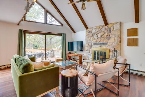 Lake Harmony Casa | Pennsylvania Escape with Hot Tub, Deck, and Fire Pit!