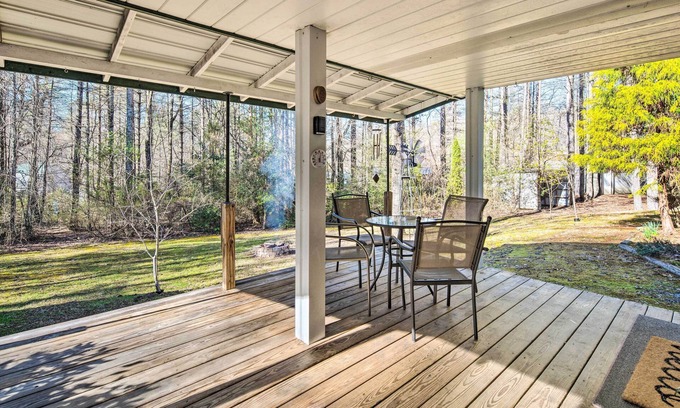 Penrose Casa | Penrose Home w/ Covered Deck + Fire Pit!