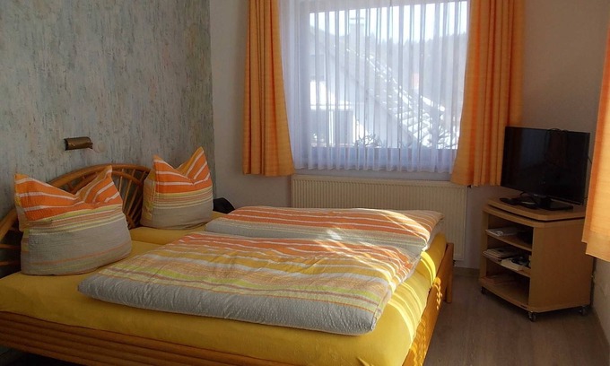 Altenau Cabaña | Pension Gästehaus Ehrenberg Habitación doble 6 con balcón - Gästehaus Ehrenberg