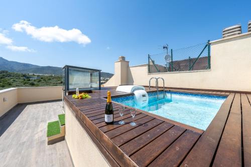 Sant Carles de la Rapita Apartamento | Penthouse Duplex Piscina Privada