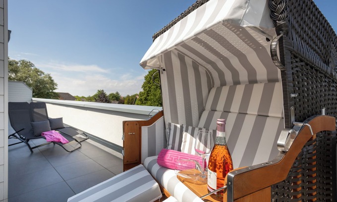 Dorumer Neufeld Apartamento | Penthouse 18 - Enjoy the view. Modern. Balcony. Comfort.