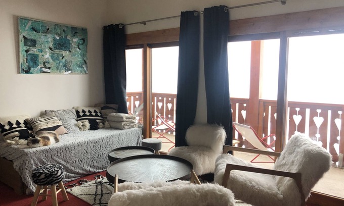 Risoul Apartamento | Ático "Bond007" 120m2 Piscina Sauna Antares 4 *