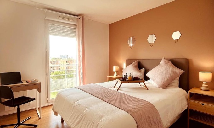 Orly Apartamento | Penthouse de standing: Vue paris- 10min de l'aéroport Orly - Parking gratuit