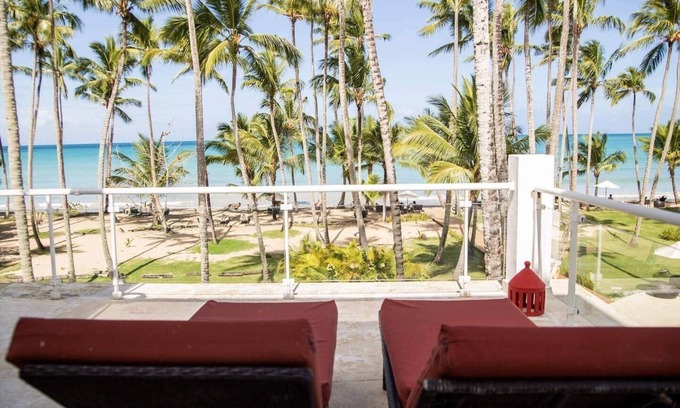 Las Terrenas Apartamento | Penthouse in erster Meereslinie: Strand von Coson