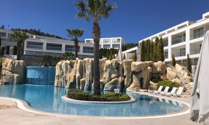 Kiyikislacik Apartamento | Ático en el complejo vacacional "Horizon Sky" con una vista sensacional -Milas / Mugla