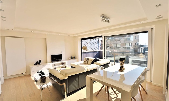 Albertstrand Apartamento | Ático en Knokke cerca de la Playa