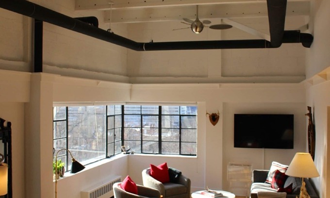 Grand Rapids Condominio | Ático Loft con vistas a la ciudad