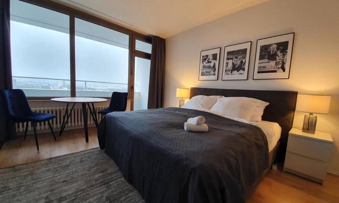 Ruettenscheid Apartamento | Penthouse mit einzigartigem Blick über Essen