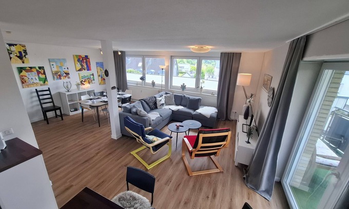 Bad Iburg Apartamento | Penthouse panoramic view Rosie