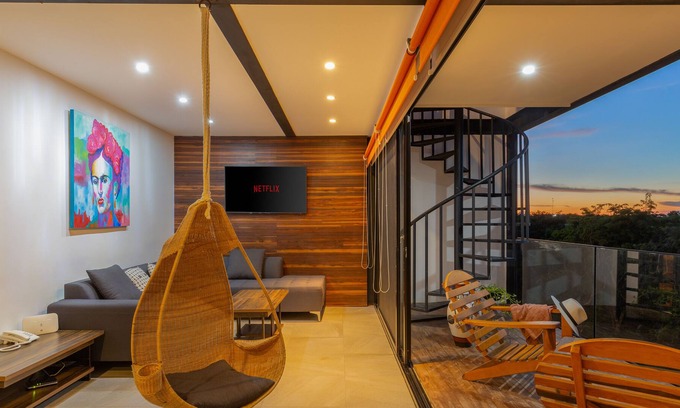 Ek Balam Village Condominio | ★Penthouse★ ✓Piscina privada ✓Cerca de la playa