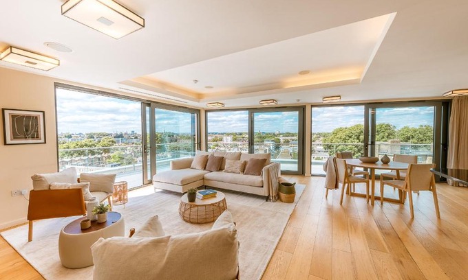 Hoxton Apartamento | Penthouse. Roof Terrace. Shoreditch. AC