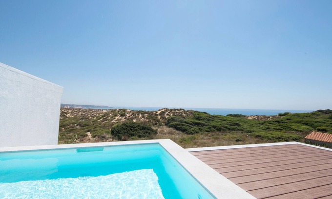 Vila Nova de Milfontes Apartamento | MIMI - Milfontes Miami Penthouse with rooftop infinity pool - Duna Parque Group
