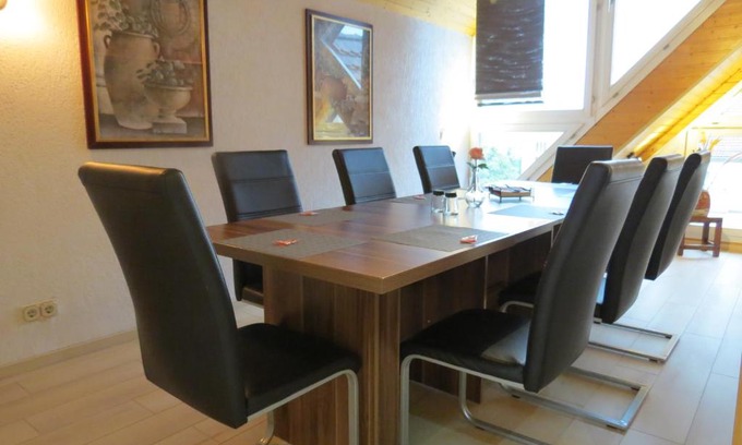 Senftenberg Apartamento | Penthouse Wolkenstein großzügige Maisonette auf 155 qm mit Whirlpool, Klima & Kamin