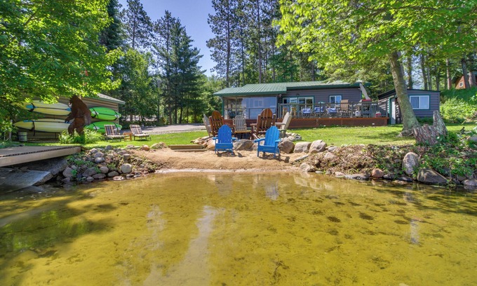 Pequot Lakes Cabina | Pequot Lakes Cabin w/ Dock on Loon Lake!