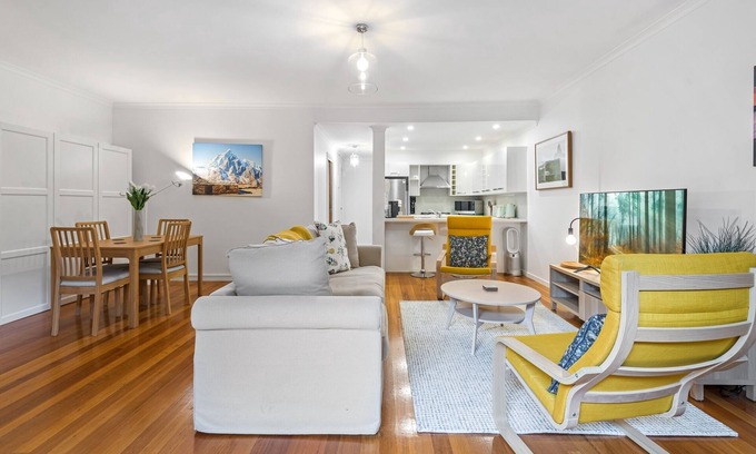 Clifton Hill Apartamento | Perfect 2-Bed Inner-City Home with Pool & BBQ Area