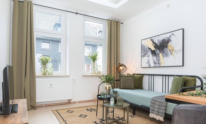 Frohnhausen Apartamento | Perfecto para 4 | 10 min a la feria | 5 min al centro