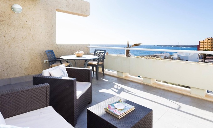 Poris de Abona Apartamento | Impresionantes vistas sobre el océano, wifi incluido