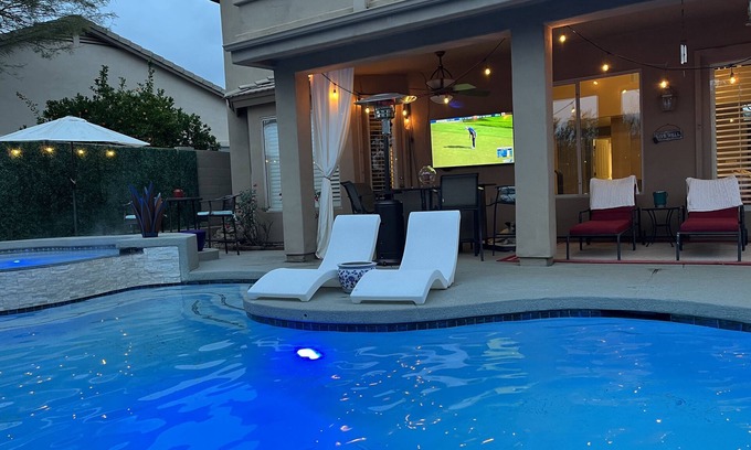 Tatum Ridge Casa | Perfectly Located North Phoenix Home for Waste Management Open and Super Bowl