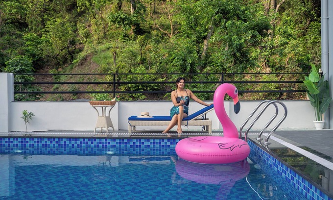 Tapovan Hotel | Perfectstayz Premium Mystic falls near Secret Waterfall