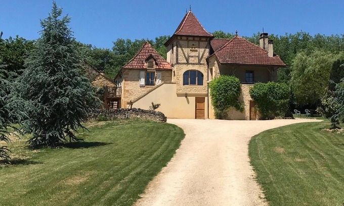 Marminiac Otro | Perigord cortijo. Dordoña / Lot. Piscina privada, granero de juegos, maravillosas vistas