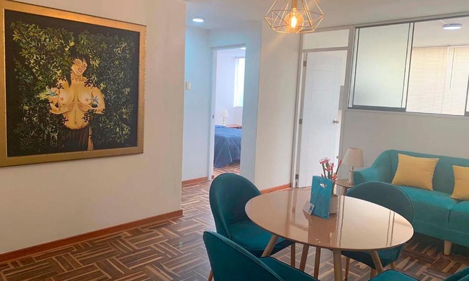 Magdalena del Mar Apartamento | Pershing, lindo dpto. amoblado c/3 dorm y wifi.