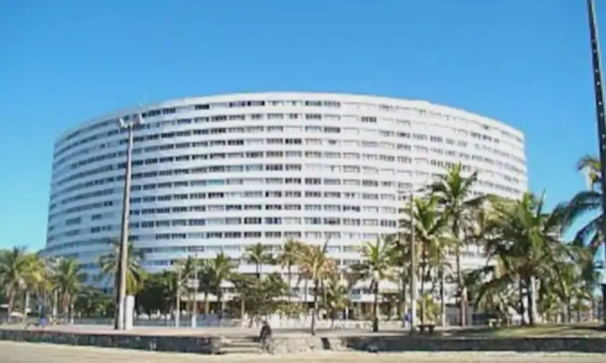 Centro Apartamento | Edificio peruano apto-redondo. doble-dos dormitorios. - frente al mar - con garaje