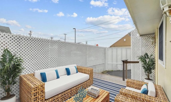 Sea Isle City Cabaña | Pet Friendly Beach Cottage, Less than a Block From the Beach and Promenade!