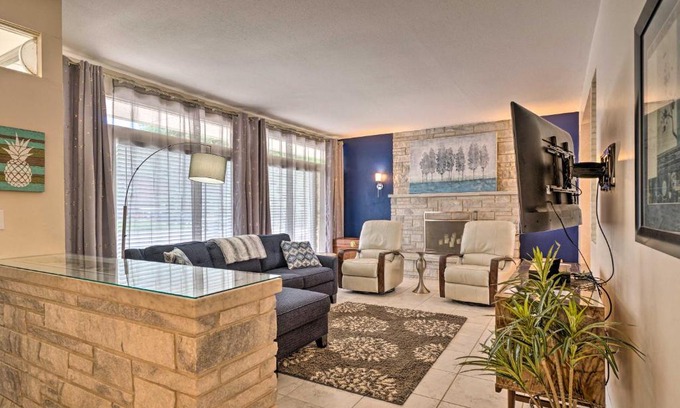 Skyway Casa | Pet-Friendly CO Springs Home with Koi Pond and Patio