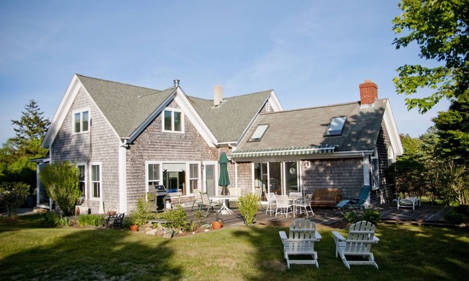 Chilmark Casa | Casa histórica de Chilmark que admite mascotas