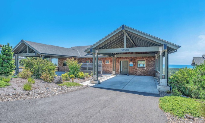 Pacific City Casa | Pet Friendly Home with River/Ocean Views, Private Deck, Indoor Community Pool