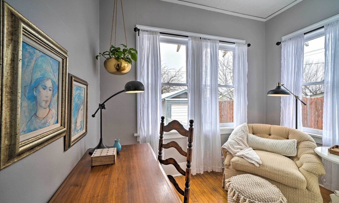 Central Oklahoma City Cabaña | Pet-friendly OKC Home, 3 Miles to Downtown!