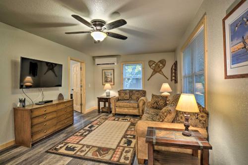 Alanson Casa | Pet-Friendly Petoskey Area Cabin, Walk to River!
