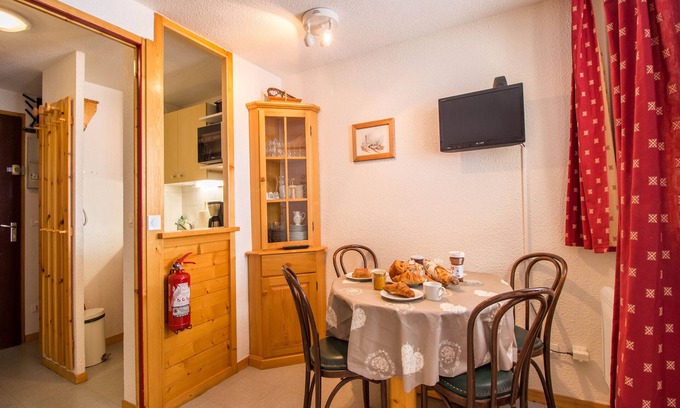 Vallandry Apartamento | Apartamento para 4 personas ski in ski out en Vallandry (Les Arcs, Paradiski)
