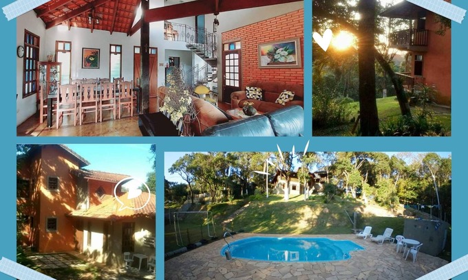 Mairipora Casa | Granja para quienes buscan tranquilidad. Para hasta 15 personas.