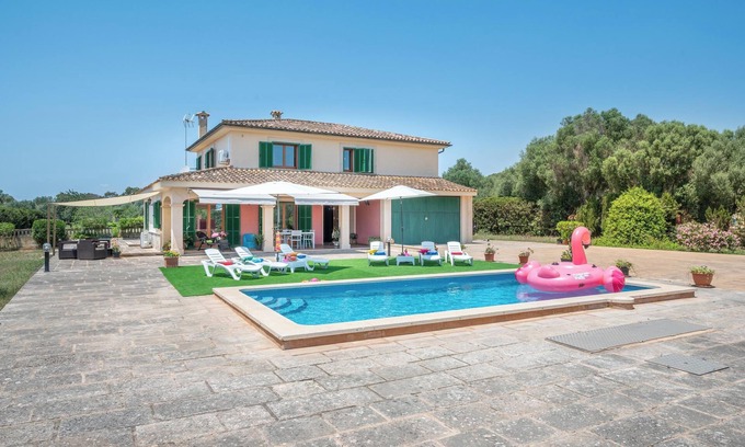 Son Antem Villa | Villa Mallorca Paradise con vistas a la montaña, piscina, jardín y Wi-Fi, admite mascotas