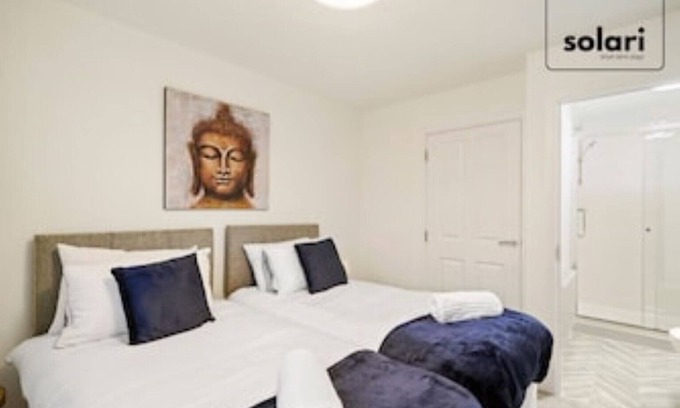 Peterborough Apartamento | Peterborough Serviced Accommodation - Lux 2 Bed Apartment | Solari Living