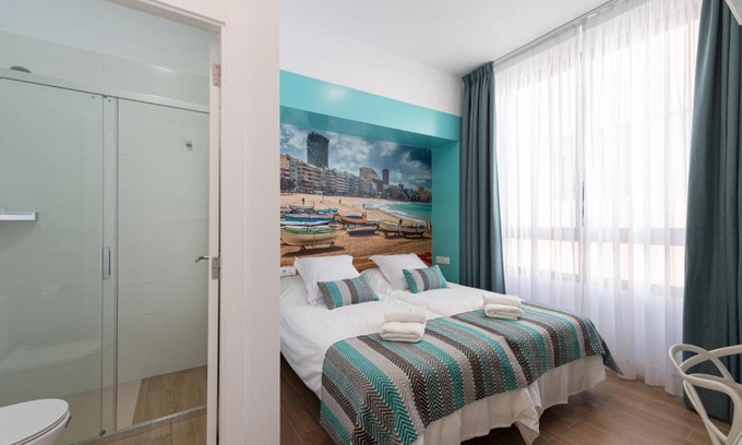 Las Palmas de Gran Canaria Apartamento | Petit Accommodation Las Canteras Deuxième