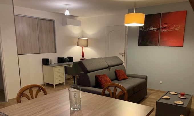 Bucheres Apartamento | Estudio-Apartamento-Baño con ducha-Vista al Jardín