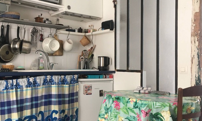 Quartier de la Roquette Apartamento | Petit nid D'amour, au Coeur du Père Lachaise