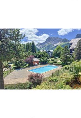 Gresse-en-Vercors Apartamento | Petit studio mansardé 18 m2 avec piscine gratuite