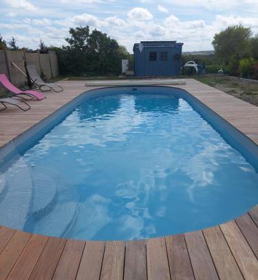 Erquy Casa | Petite maison bretonne 2 personnes accès piscine